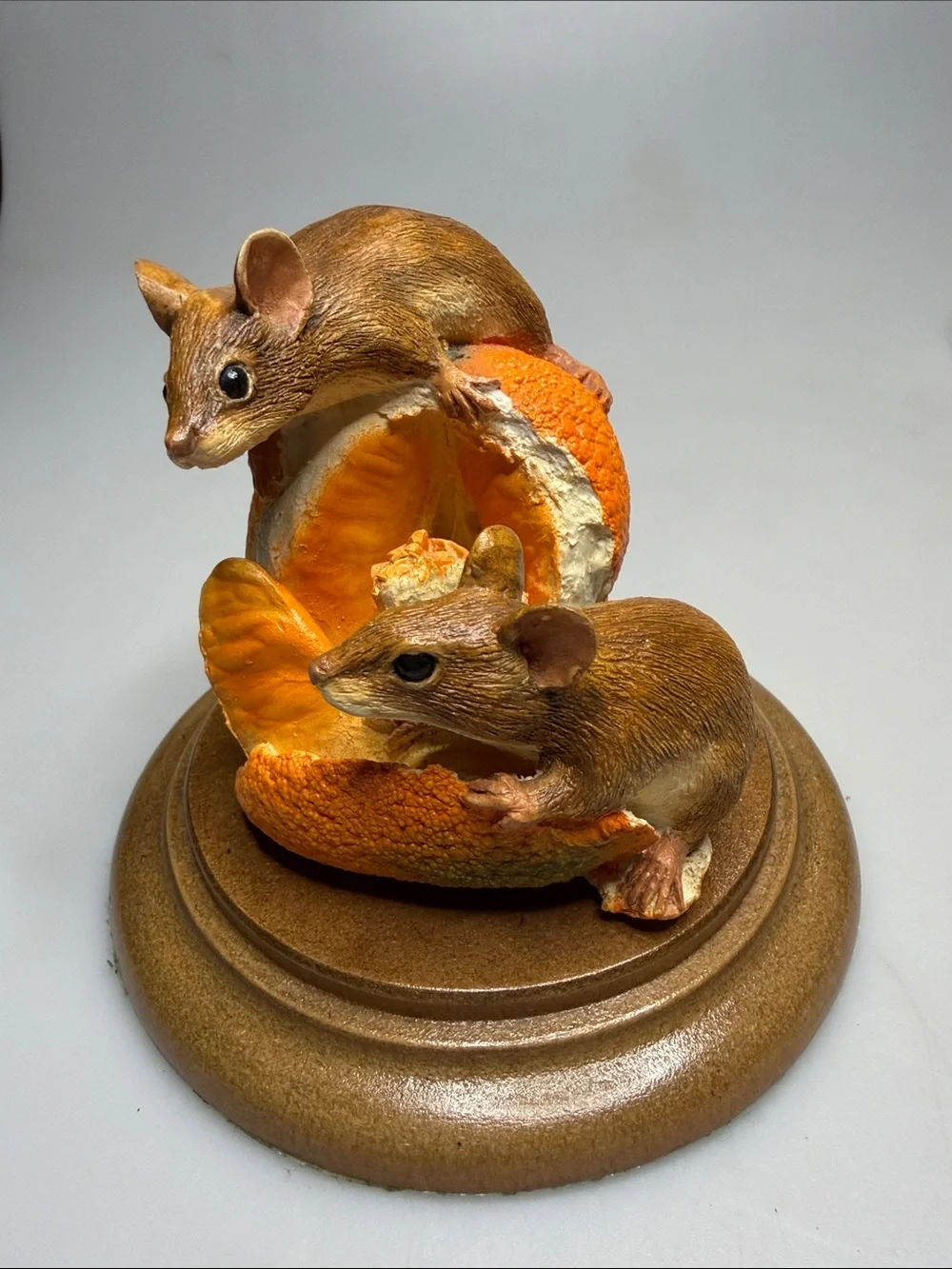 Mice in an orange- Country Collection of Kynsna Vintage - Limited edition